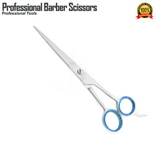 6" Professional HAIRDRESSING Scissors BARBER Hair Cutting Dull Silver BlueShears