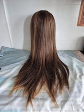 Lovely Brown 28 Inch Long Wig