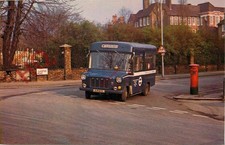 Postcard::BUS, STRACHAN'S MINIBUS DEMONSTRATOR JUD103L, HIGHGATE, CHESTER ROAD