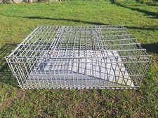 Vintage Galvanised Garden Gabion Box Raised Bed Crate for Stone FREE UK P&P 