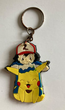 Vintage Rubber PIKACHU Pokemon Keyring/ Keychain