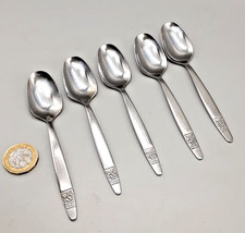 5 Vintage Monogram Stainless