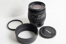 Sigma DC Zoom Lens 18-50mm f3.5-5.6 for Nikon + Hoya 58mm UV Filter + Lens Hood