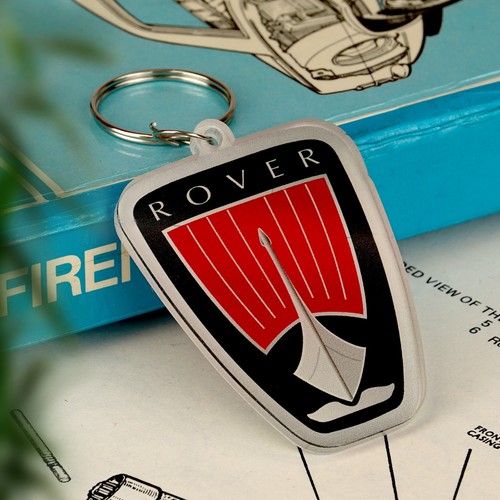 Rover badge keyring classic - keyring,