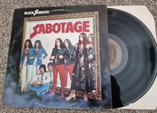 Black Sabbath Sabotage 12" Vinyl LP Album (1980 Release) Nel 6018
