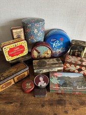 Job Lot Vintage Tins