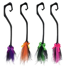Halloween Witch Broom 37IN