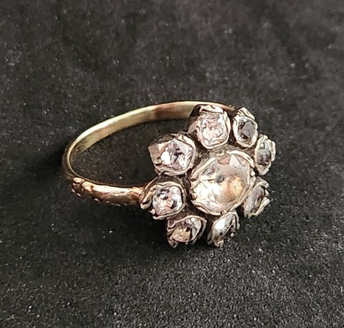 Antique georgian finger ring - georgian,