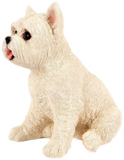 Sitting Westie Garden Ornament