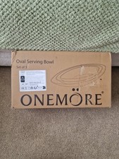 Onemore Set Of 3 Ceramic Oval