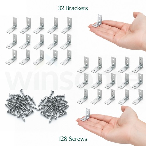 32pcs shape corner brackets - l,
