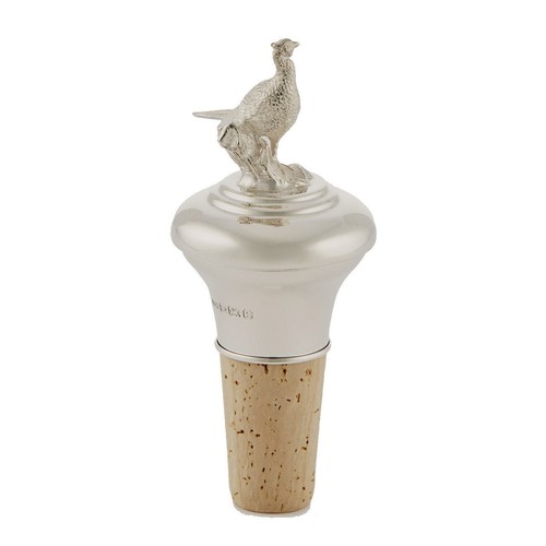 Purdey silver pheasant bottle - purdey,