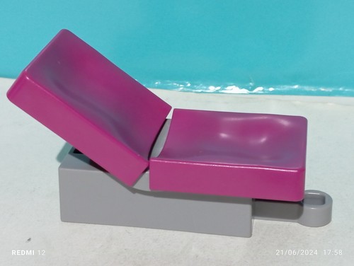 Playmobil stretcher bed purple - stretcher,