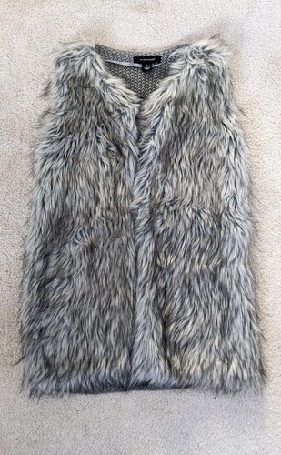 Atmosphere ladies grey faux - grey,