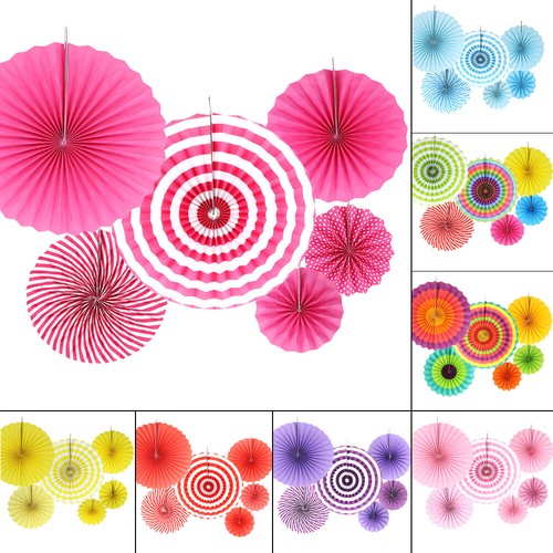 Tts paper fan flowers - tts, 6x