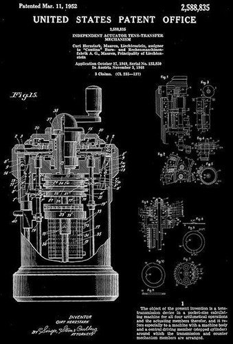 1952 curta pocket - 1952, mechanical