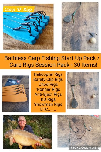 Carp fishing rigs start - x,