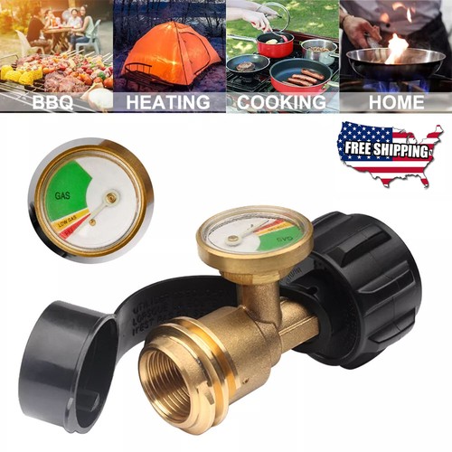 Propane adapter gauge for - propane,