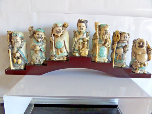 Japanese okimono carved - japanese,