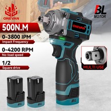 500Nm Brushless 1/2" Cordless