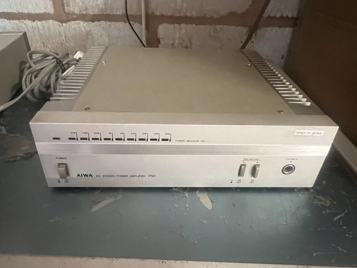 Aiwa p50 power amp - p50, vintage