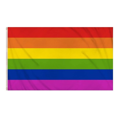 1pc rainbow pride flag 5x3ft - pride,