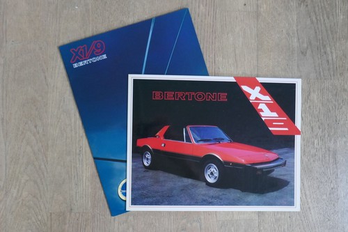 Fiat bertone set of - bertone, two