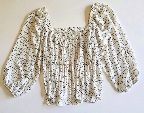 Zara boho peasant top baloon - top,