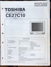 Toshiba ce27c10 service - ce27c10,