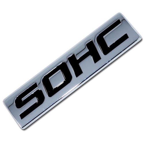 Chrome black metal - metal, sohc