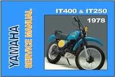 YAMAHA Workshop Manual IT400 &