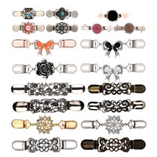 Retro Sweater Shawl Brooch