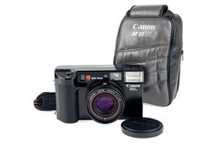 Canon AF35ML Film Camera 35mm Compact Epic 40mm f/1.9 Lens + Mint + Extras