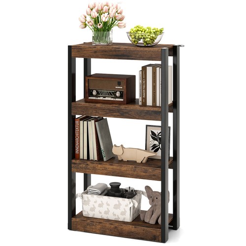 Bookcase tier wood storage - wood,