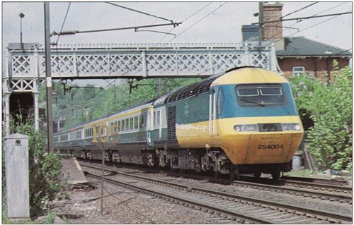 Railway postcard class 254 - br,