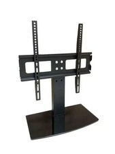 For Toshiba 32LF2F53DB Table Top High Gloss Glass TV Stand Black