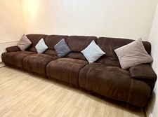 REAL SUEDE LEATHER 4/5 SEATER