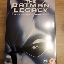 Batman Legacy 2005 Movie Box Set DVD, Includes 4 Films NEW NEVER PLAYED