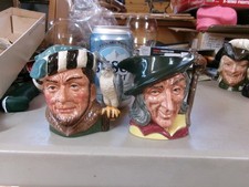 2 ROYAL DOULTON  4" TOBY