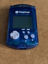 Sega Dreamcast Blue Visual Memory Unit VMU