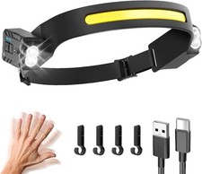 Head Torch Rechargeable, Super