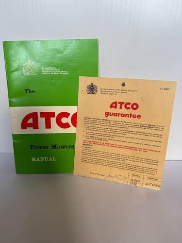 Vintage atco power mowers - vintage,