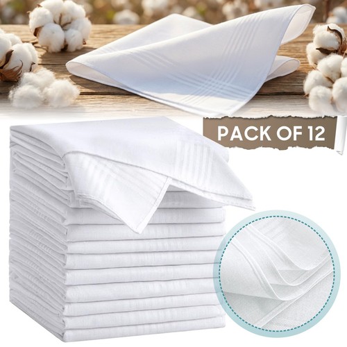 12x ladies handkerchiefs - ladies,