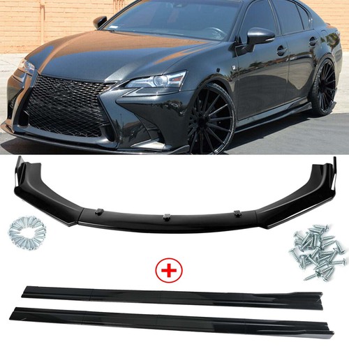 Front bumper spoiler lip - bumper,