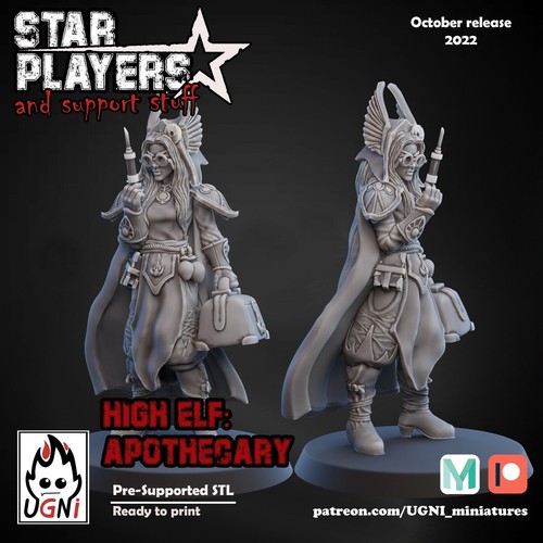 Elf apothecary fantasy - -,