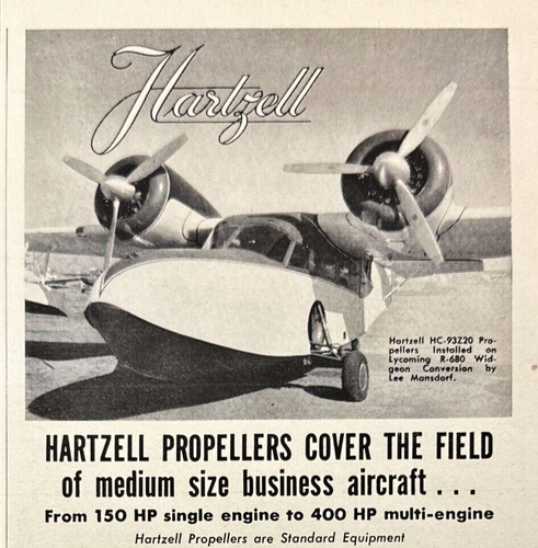 1955 hartzell propellers for - hartzell,