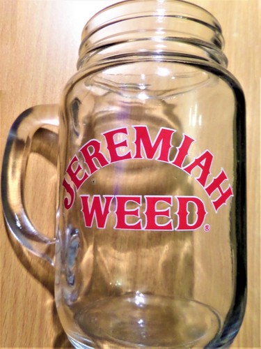 Jeremiah weed jar glass - jar,