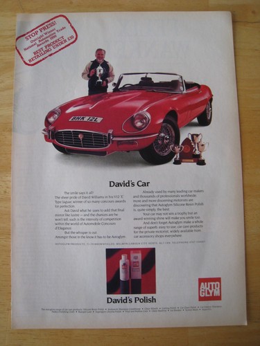 David williams car autoglym - williams,