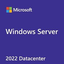 Microsoft Windows server 2022 datacenter 48 Core Unlimited Cals License Key COA