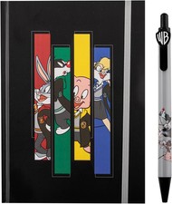 Notebook and Pen Gift Set Looney Tunes A5 Size Hard back Lined Journal Diary